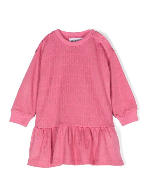 abito bambina fucsia MOSCHINO KIDS | MDV0BDM0J03/86197